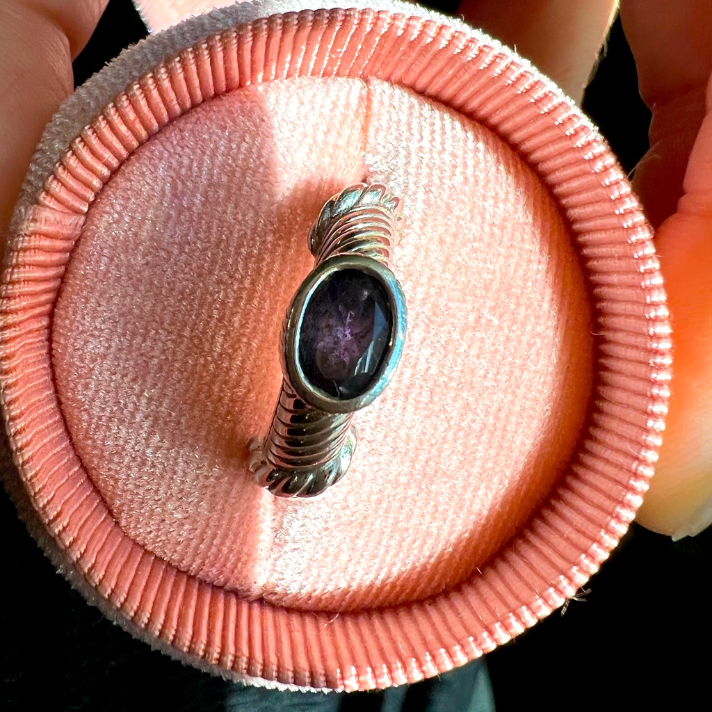 Judith Ripka Iolite Sterling Silver Size 4.75